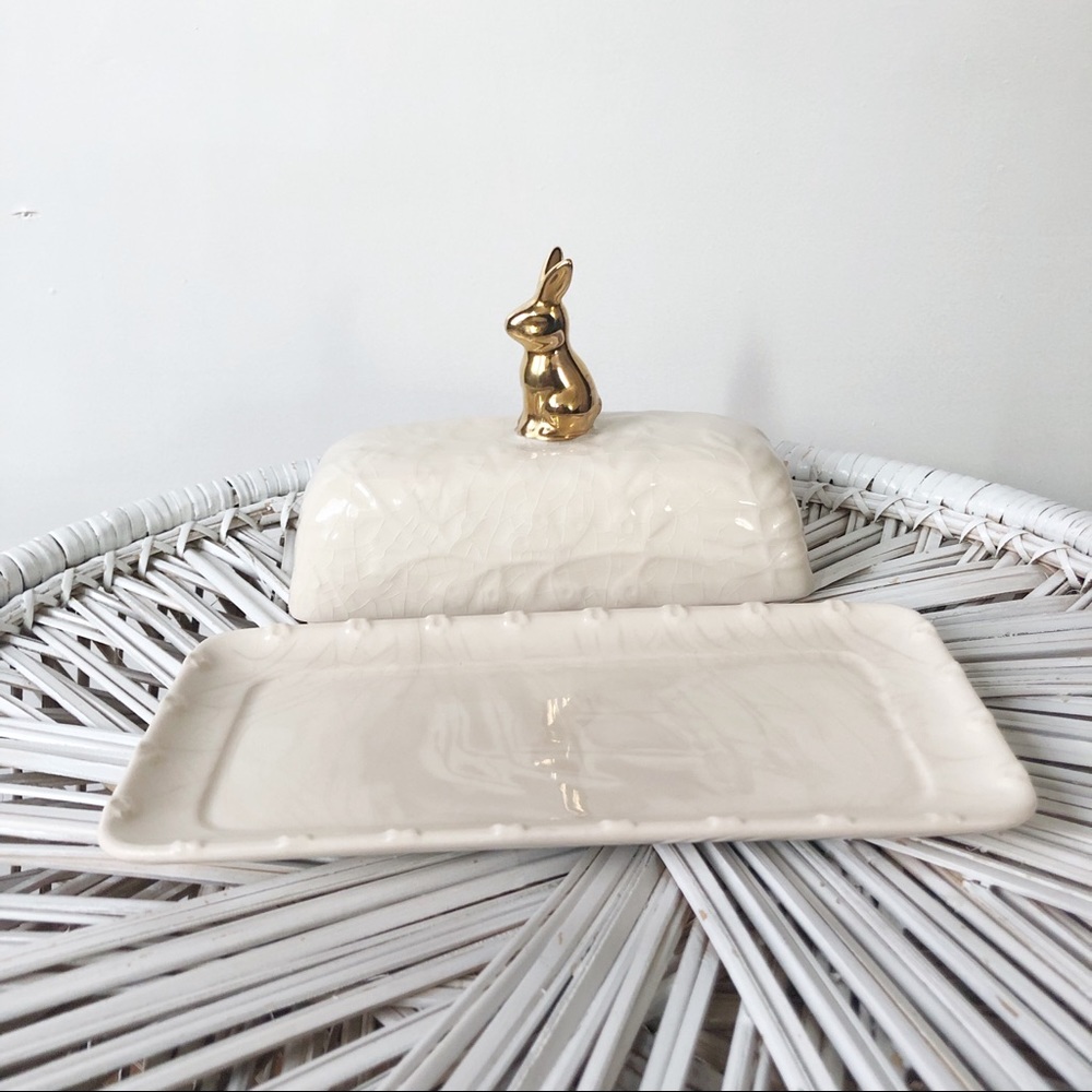 Anthropologie Viola Butter Dish